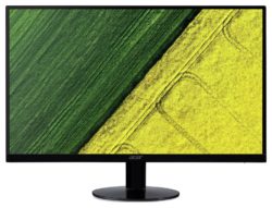 Acer SA27 27 Inch LED ZeroFrame Monitor - Black